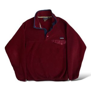 Patagonia Burgundy Windbreaker Jacket